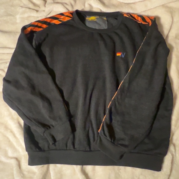 Aviator Nation L Sweatshirt Black // Tiger Stripe - Picture 2 of 5